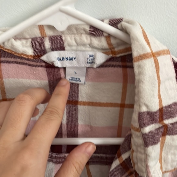 Plaid flannel shirt - Picture 2 of 2